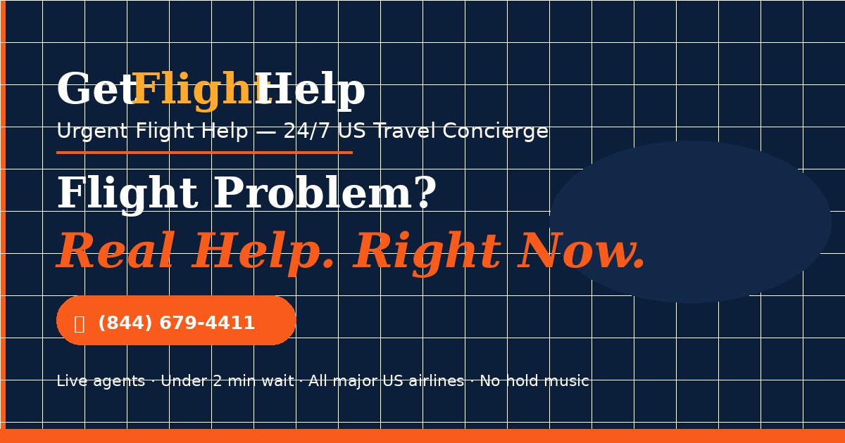 Missed Your Flight? Urgent 24/7 Help | GetFlightHelp